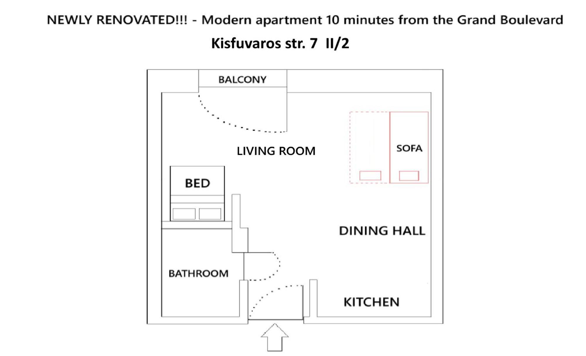 Newly Renovated!!! - Modern Apartment 10 Minutes From The Grand Boulevard Budapesta Exterior foto